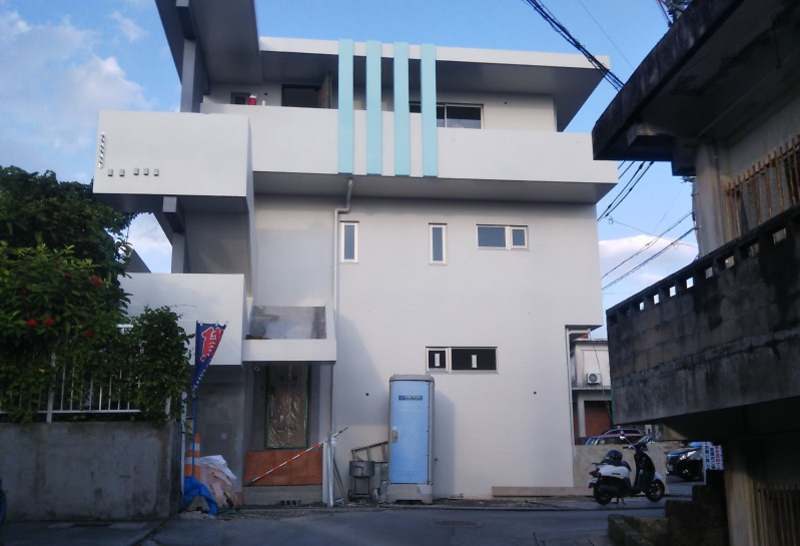 ルミナーレM(建築中)外観