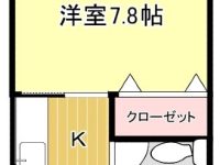 アパートマンション 5階 間取り図