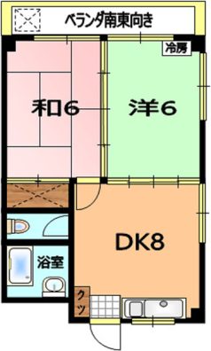 テラスハウス６０ 間取り図