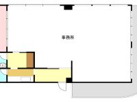 【丸産業ビル 5F-A】てだこ浦西駅まで徒歩7分と便利な立地に空き事務所出ました‼
エレベーター付き、駐車場も条件付きですが6台付いています。 5階 間取り図