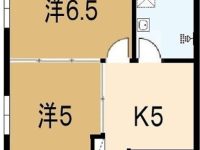 【大謝名荘 202】4/26退去予定‼お問合せはてだこまで☎0120-30-8733♪
人気のある全居室洋室になっており、キッチンと居室をきっちり分けて使いたい方には、嬉しい間取りです♪ 3階 間取り図