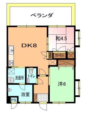 平門荘 間取り図