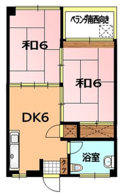 マンションティアラ 間取り図