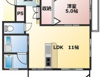 アパートマンション 3階 間取り図