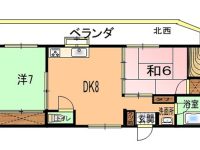 アパートマンション 3階 間取り図