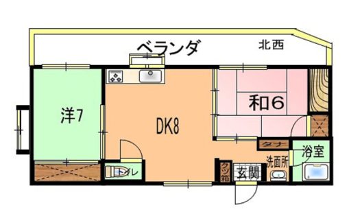 ハイランドＨＡＲＡ 間取り図