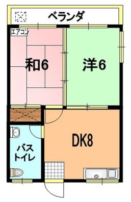 仲吉アパート 間取り図