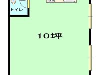 【平田アパート 101】 1階 間取り図