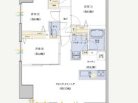 アパートマンション 17階 間取り図