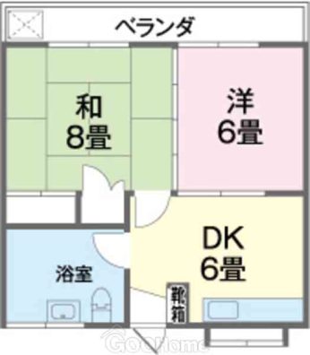 原アパート 間取り図