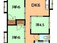 アパートマンション 1階 間取り図