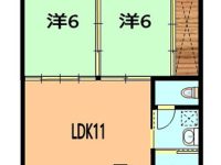 アパートマンション 2階 間取り図