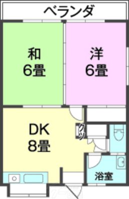 パークハウス蔵 間取り図