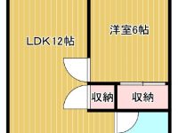 アパートマンション 1階 間取り図