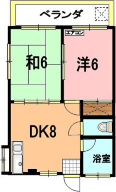 平良アパート 間取り図