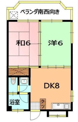 広栄ハウス 間取り図