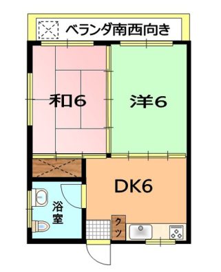 コーポユートピア 間取り図