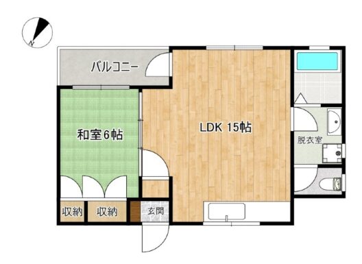 ビューテラス 間取り図