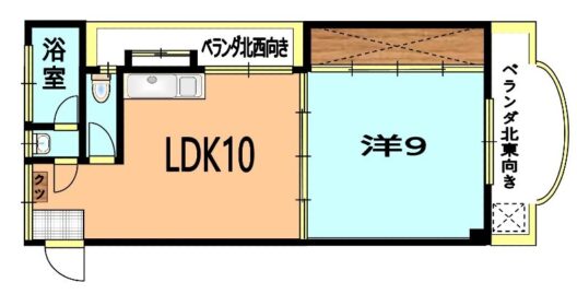 アーバンライフマルサン 間取り図