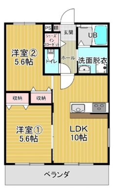 ｃａｓａ　りんや 間取り図