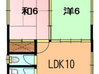 アパートマンション 2階 間取り図