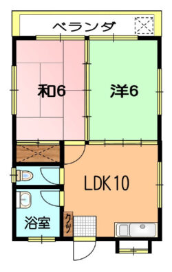 マンションオアシス 間取り図