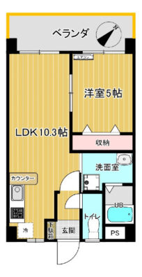 ＡＸＩＳ（アクシス） 間取り図