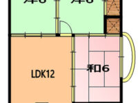 アパートマンション 2階 間取り図