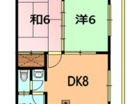 アパートマンション 2階 間取り図