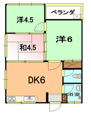 ニュービレッジ比嘉 間取り図