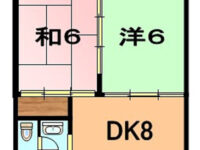 アパートマンション 2階 間取り図