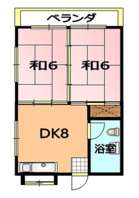 コーポ呉屋 間取り図