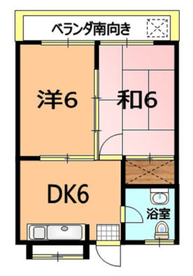 たけよし荘 間取り図