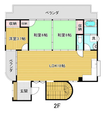 Ｋ氏宜野湾戸建 間取り図