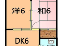 アパートマンション 2階 間取り図