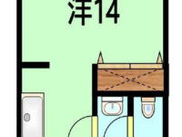 アパートマンション 3階 間取り図