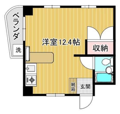 シャロームハウス 間取り図