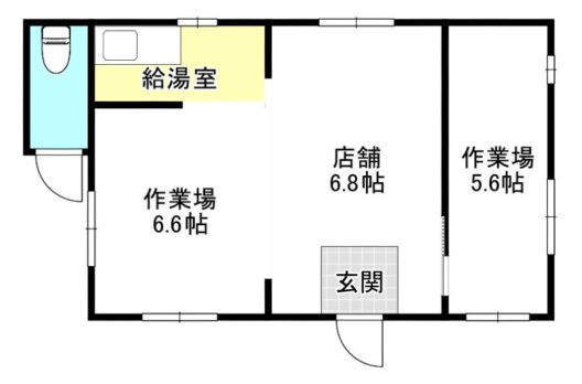 森川貸事務所 間取り図