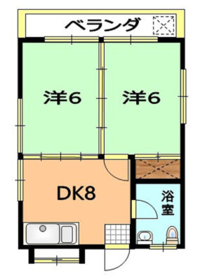 コーポＭＭ 間取り図