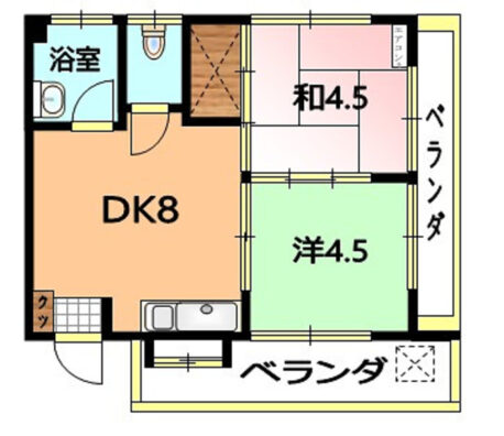 セゾンムール 間取り図