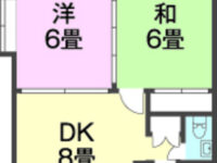 アパートマンション 1階 間取り図