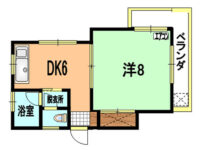アパートマンション 2階 間取り図