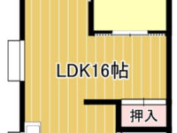 アパートマンション 1階 間取り図