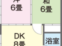 アパートマンション 3階 間取り図