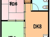 アパートマンション 1階 間取り図