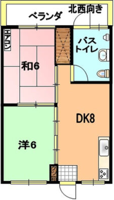 コーポ丸新 間取り図