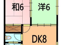 アパートマンション 2階 間取り図