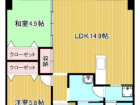 アパートマンション 3階 間取り図