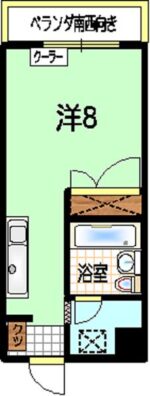 メゾン山市 間取り図