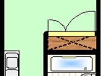 アパートマンション 4階 間取り図